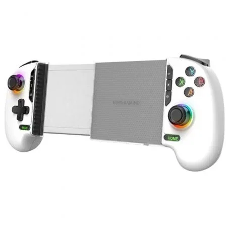Mars Gaming MGPXPRO Mando Inalámbrico Bluetooth Hall Effect Blanco - Compatible con PS4, Switch, PC, Android, iOS, Soporte para Móvil hasta 7'' Mars Gaming MGPXPRO Mando Inalámbrico Bluetooth Hall Effect Blanco - Compatible con PS4, Switch, PC, Android, iOS, Soporte para Móvil hasta 7''
